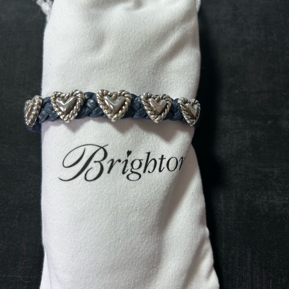 Brighton Roped Heart Braid Bandit Bracelet